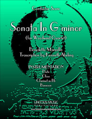  Sonata in G minor  cover Thumbnail